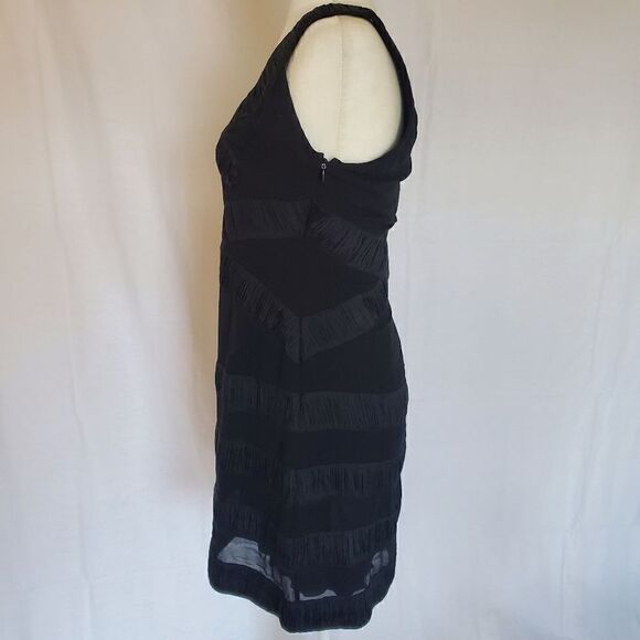 Yoana Baraschi black silk mesh dress 4 - Picture 10 of 13